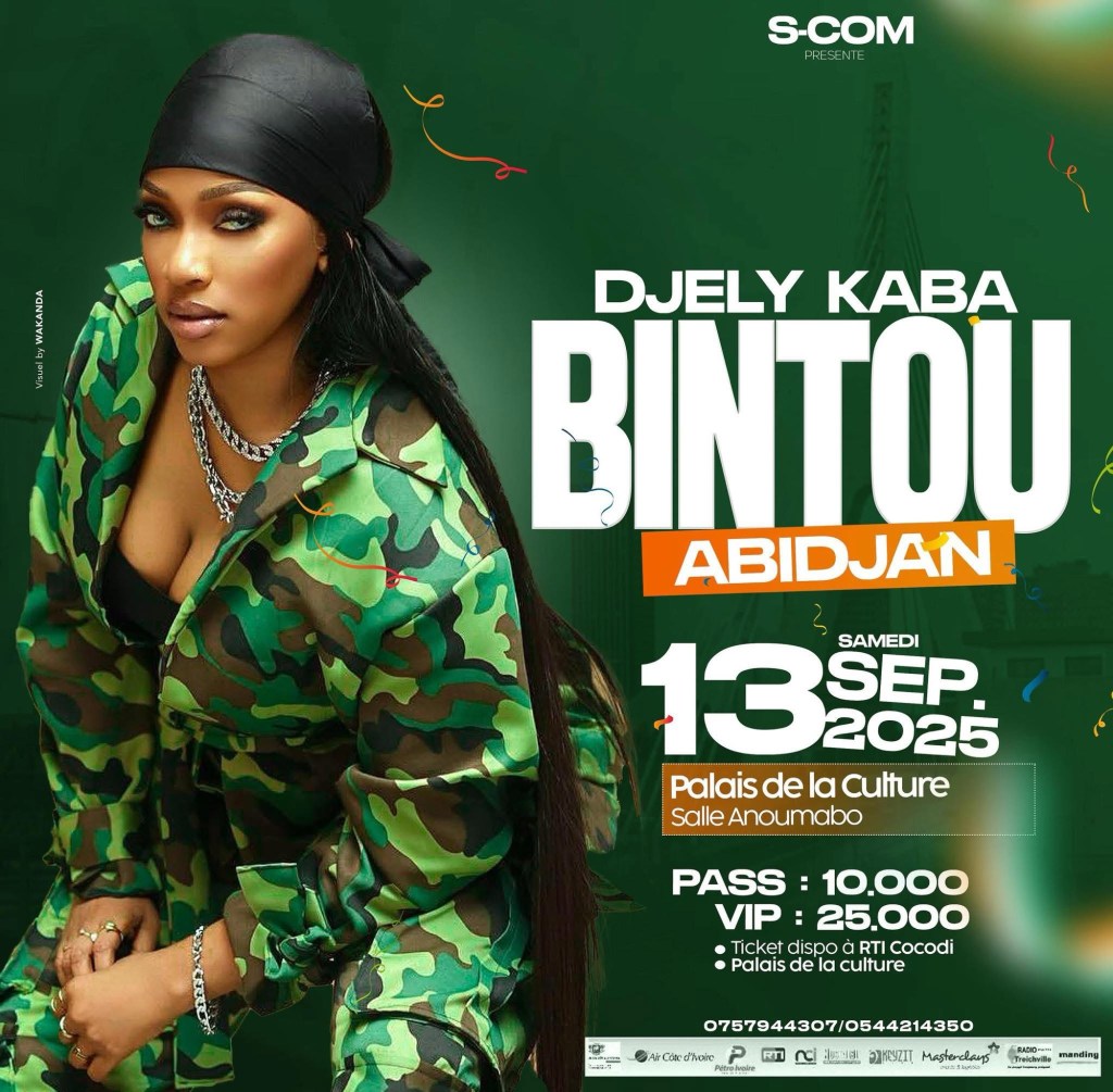 Djelykaba Bintou : la grande diva guinéenne dit la patronne arrive à Abidjan pour un concert&nbsp;exceptionnel
