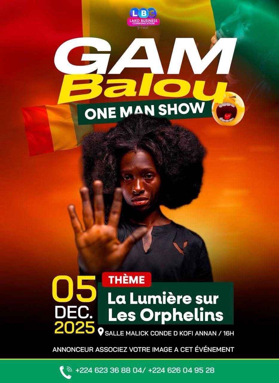 GAM Balou : la lumière sur les orphelins de&nbsp;Guinée